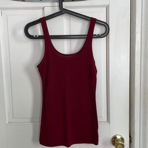 Aerie Tank Top Red/Maroon Size XS